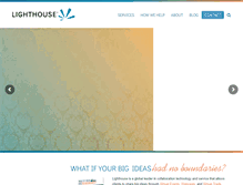 Tablet Screenshot of lighthouseconferencing.com